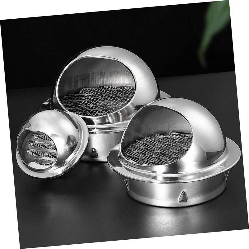 STOBOK Practical Range Hood Exhaust Cap Round Air Vent Cover