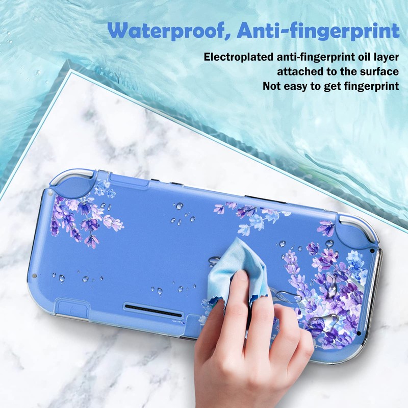 DLseego Case Compatible with Switch Lite, Protective PC Cover for