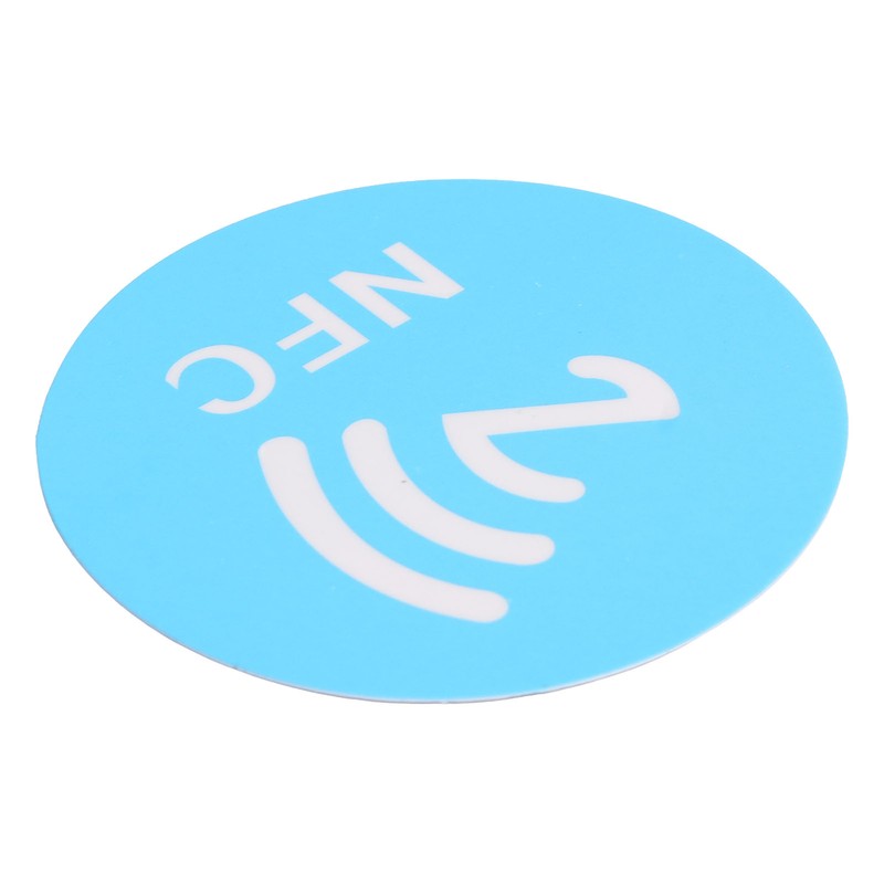 20 Pcs ID5200 NFC Stickers Adhesive Label Round 40mm Anti