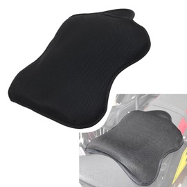 MOQIAOSEIKO 3D Honeycomb Structure Motorcycle Gel Seat Cushion Breathable Heat Insulating Air Cushion Seat Cover for Long Rides Cool and Shock Absorbing