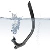 Silicone Swimming Front Breathing Tube Training Professional Adults Snorkel Diving
