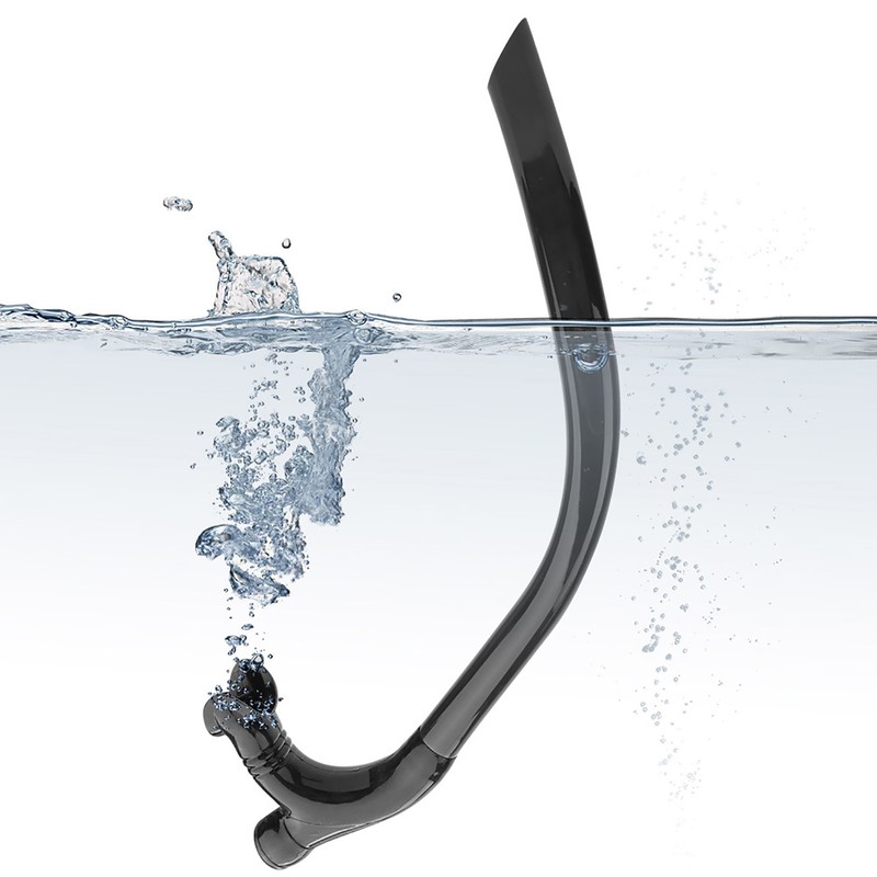 Silicone Swimming Front Breathing Tube Training Professional Adults Snorkel Diving