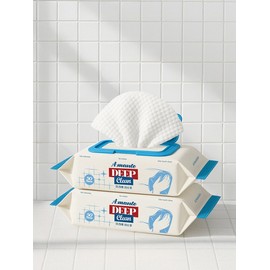 [New product launch EVENT] Deep clean wet mop cleaning cloth dust floor cleaning wipes large size 30 sheets 5 packs 10 packs / [신제품 런칭 EVENT] 딥클린 물걸레청소포 먼지 바닥 청소물티슈 대형 30매 5팩 10팩