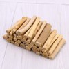 Sewroro Pack Wooden Ornaments Wooddowel Rods Rustic Wreath Ornament Crafts
