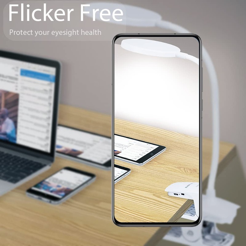 SUNLONG Dorm Room Essential Clip on Light Wall-Mounted, 3 Color