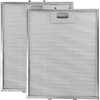 SPARES2GO Metal Mesh Filter compatible with Zanussi Cooker Hood/Extractor Fan