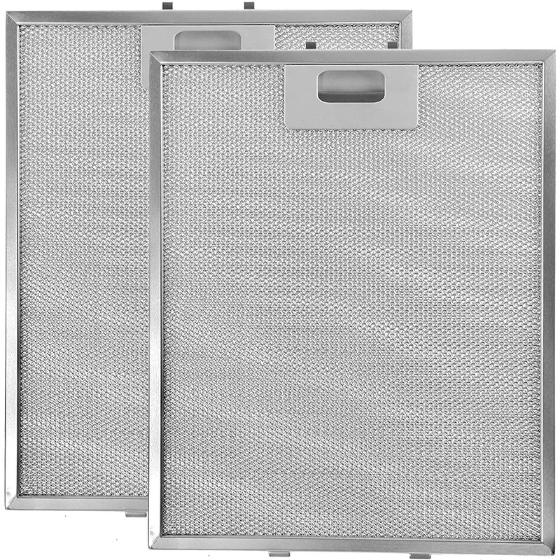 SPARES2GO Metal Mesh Filter compatible with Zanussi Cooker Hood/Extractor Fan