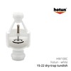 Hotun Dry Trap Tundish for Small Unvented Water Heaters White