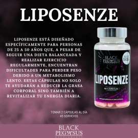 Reductivo Liposenze + Glúteo Peptonas Kiv 90 Cápsulas