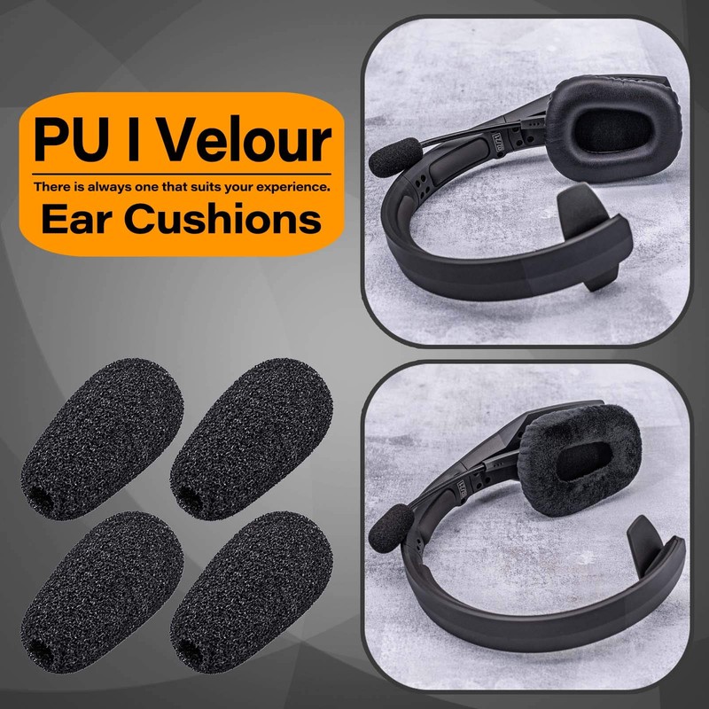 B450-XT Kit Replacement Ear Pads Cushion Compatible with B450-XT B450XT