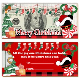 Christmas Decorations -Christmas Gifts for Women- Chritmas Surprise Gifts- Christmas Decor-Christmas Decorations Indoor,Christmas Gifts for Friends Families Couple-Money Holder Surprise Gifts