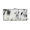 Merbaa Wild West Cowhide Hair On Women Leather Bifold Wallet