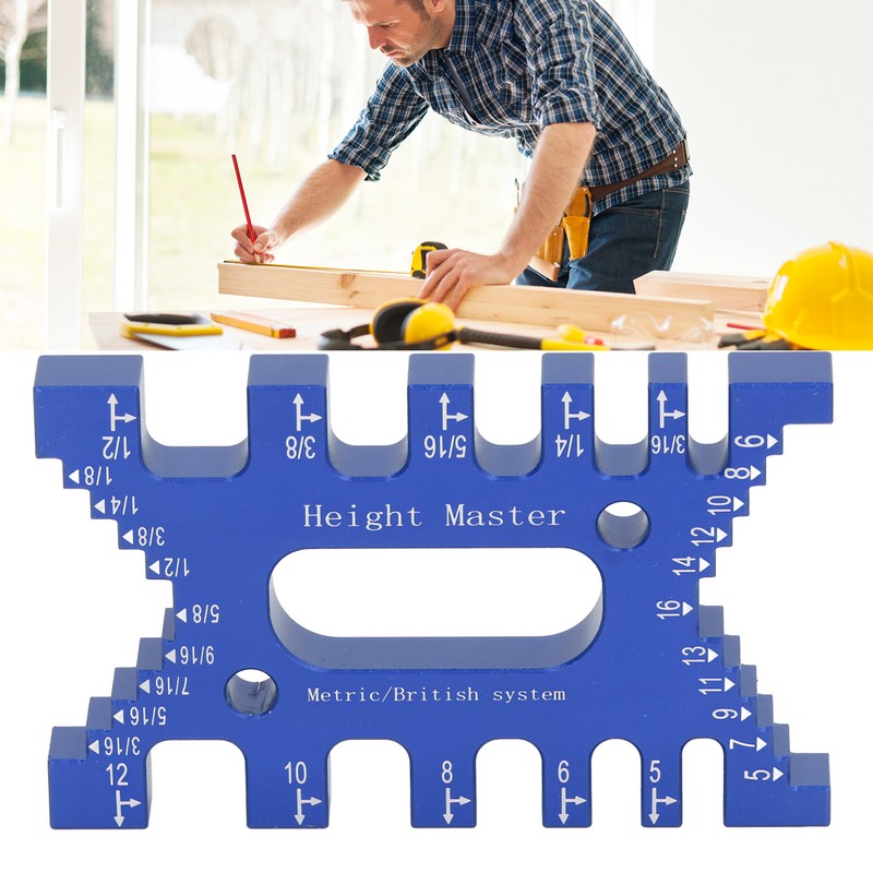 Dovetail Jig Tenon Caliper High Accuracy Laser Scales Carpentry Router