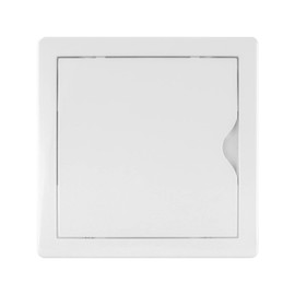 VONLIS Inspection hatch, inspection hatch 32 x 32 x 2, plasterboard, plastic, plasterboard, maintenance hatch, white, suitable for wet rooms, recessed hatch