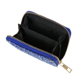 Healeved Pu Leather Pouch for Women Fashion Frosted Coin Purse Zipper Change Purse Id Card Wallet Women's Bag