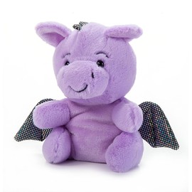 The Petting Zoo Purple Dragon Stuffed Animal Plushie, Gifts for Kids, Nuggetz Dragon Animals, Dragon Plush Toy 6 Inches