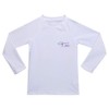 TIZAX Girls Long Sleeve Rash Vest Kids Sun Protection Swimming