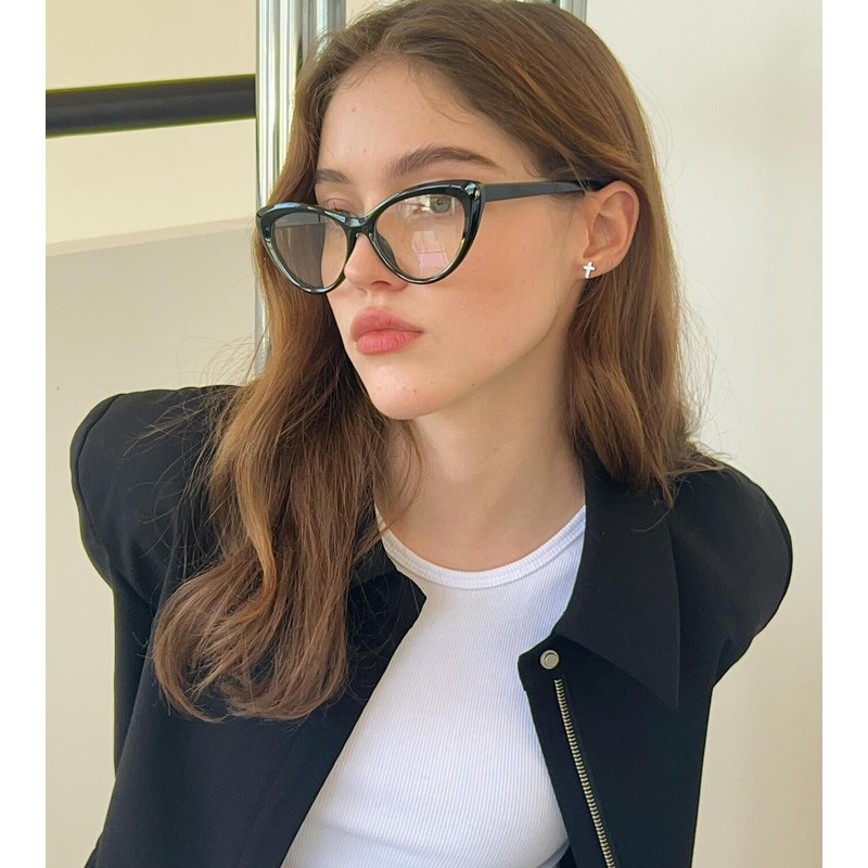 Stainless Steel Tiny Classic Cross Stud Post Earrings for women