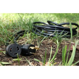NEMA L5-30 Extension Power Cord - 25 Foot, 30A/125V, 10/3 AWG, UL Listed - Iron Box Part # IBX-5801-25
