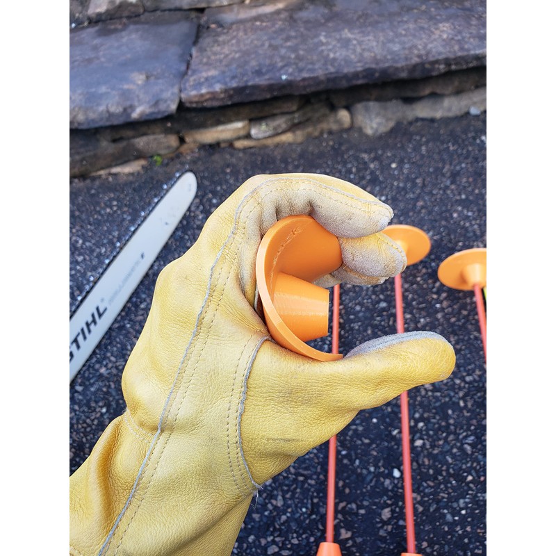 The Perfect Stick 16 inch magnetic firewood cutting tool to