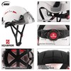 HEARMOR Construction Site Safety Helmet, EN397 Certified Adjustable ABS Safety