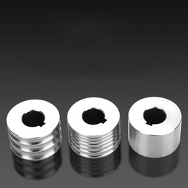 Vaveren Rolling Mill Roller, Tabletting Jewelry Tool Portable Sturdy Replacement Roller Jewelry Press Tool for DIY, Six groove wheel