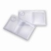 Carson 2.5x Power Credit Card Size Magnifiers (WM-01) with 6x