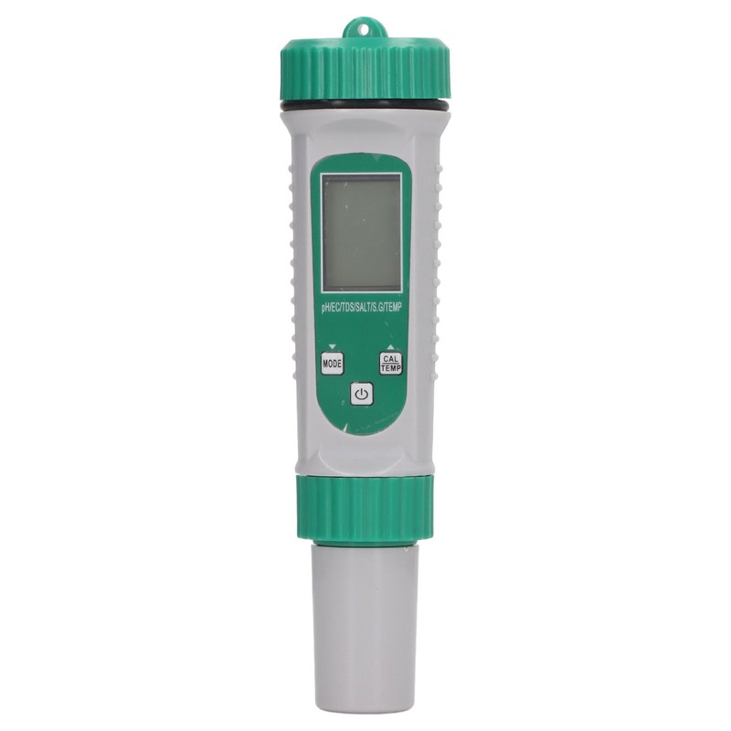 Water Quality Tester 6 in 1 PH EC TDS SALT