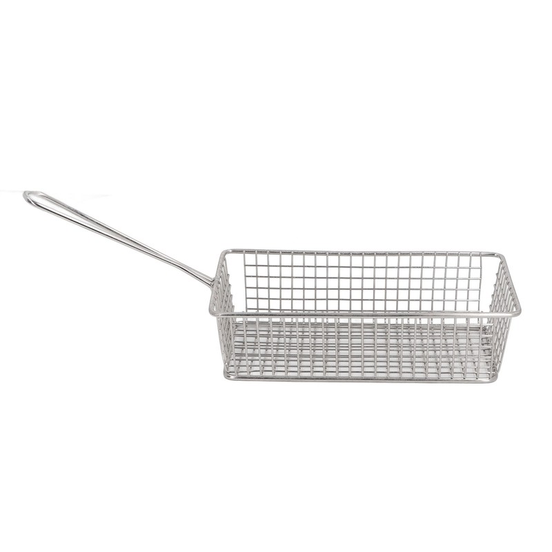 Stainless Steel Deep Fryer Basket with Long Handle Multifunction Easy