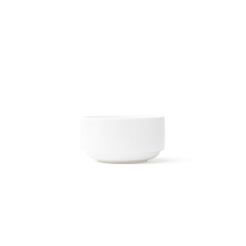 Browne Foodservice FOUNDATION Porcelain Stackable Bowl, 4 Inch, White (set of 12)