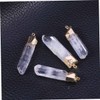 Operitacx 4pcs for an Anniversary Christmas Decorations Crystal Pendants DIY