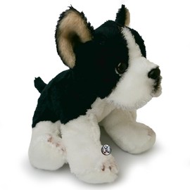 Boston Terrier Cuddly Toy Dog Bulldog Plush Toy Cuddly Dog Hank Cuddly Toy *biz