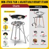 ARC Nonstick Paella Pan, Stainless Steel Burner and Stand Set,