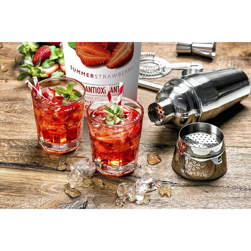 Smartfruit Summer Strawberry + Antioxidants, 100% Real Fruit Purée, Non-GMO,