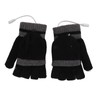 Full and Half Fingers Heating Gloves USB Fingerless Knitting Electric