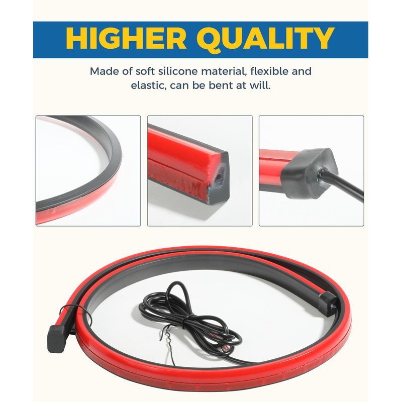 UBOG LED Brake Light Bar - Sequential Strip with 150