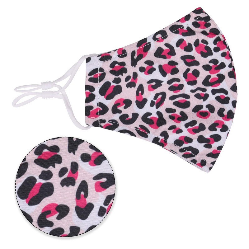 Washable Cloth Face Mask Reusable and Adjustable Protective Fabric Face