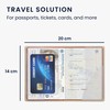 kwmobile Passport Holder Protective Cover - PVC and Plastic Passport