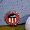 Sunderland Metal Golf Ball Marker with Magnetic Cap Clip