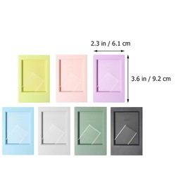 Kichvoe 7 Piezas marco de fotos verticales portaretratos para pared portarretratos para pared mini cámaras marco de fotos de escritorio marcos de fotos pequeña marco para fotos- 3 inch