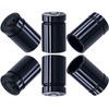 MEAJOO 6PCS Bullet Shell Tire Valve Stem Caps, Leak-Proof Air
