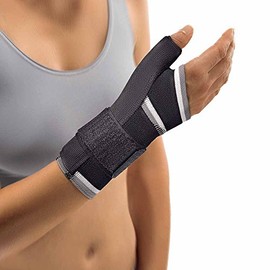 Bort Thumb Hand Bandage Compressive Wrist Bandage Support Stabilisation Black M