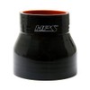 HPS HTSR-200-212-BLK Silicone High Temperature 4-ply Reinforced Reducer Coupler Hose,