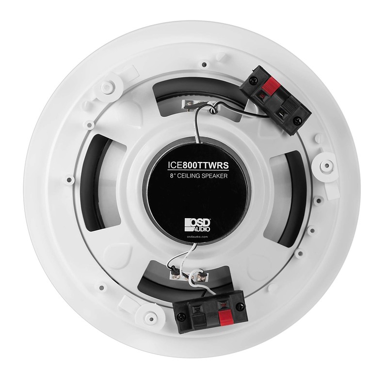 OSD Audio Weatherproof 8" in Ceiling Dual Tweeter Single Stereo