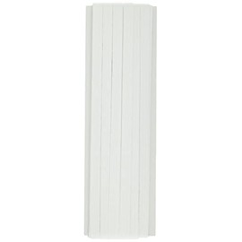 NASKA 16789 Baby Rubber 8 Coal, 0.2 inch (6 mm) Width, 2.4 ft (6 m) Roll, White