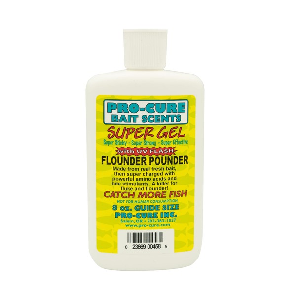 Pro-Cure Flounder Pounder Super Gel, 8 Ounce