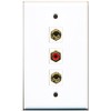 RiteAV - 1 Port RCA Red 2 Port Banana Speaker