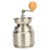 Manual Coffee Grinder Stainless Steel Solid Wood Hand Coffee Bean