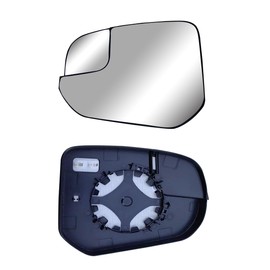 Replacement Driver Left Side Mirror Glass Heated with Blind Spot Glass and Back Plate for Ford Transit Connect from 2014 to 2023