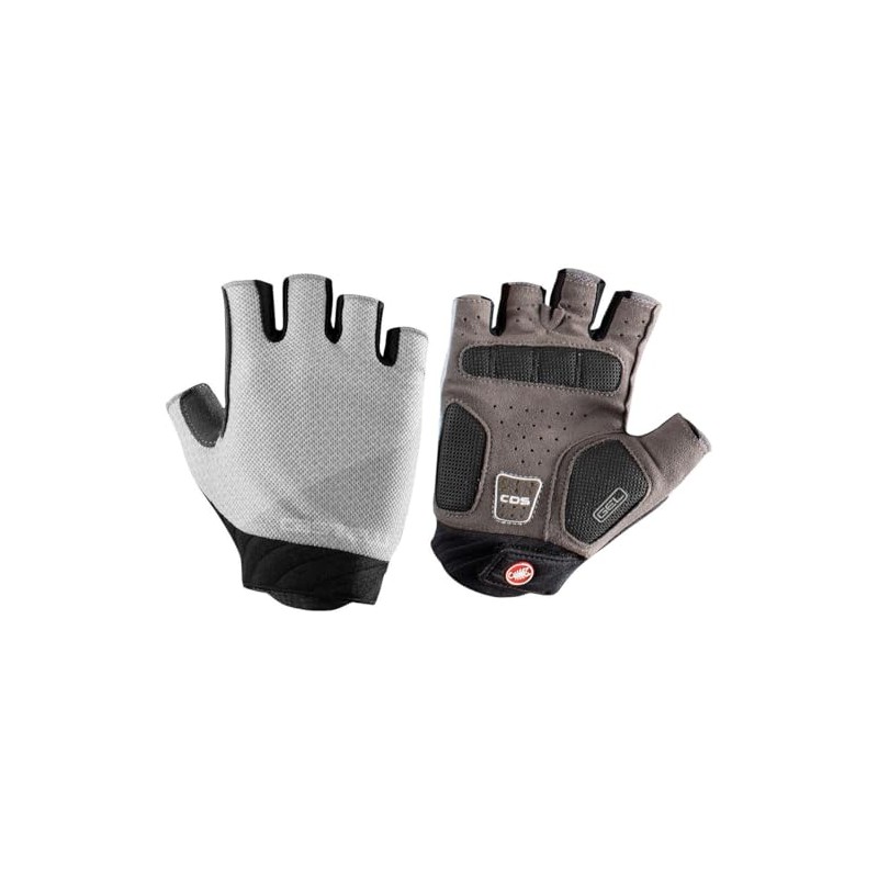 CASTELLI Women's Roubaix Gel 2 Gloves Cycling Gloves, silver grey